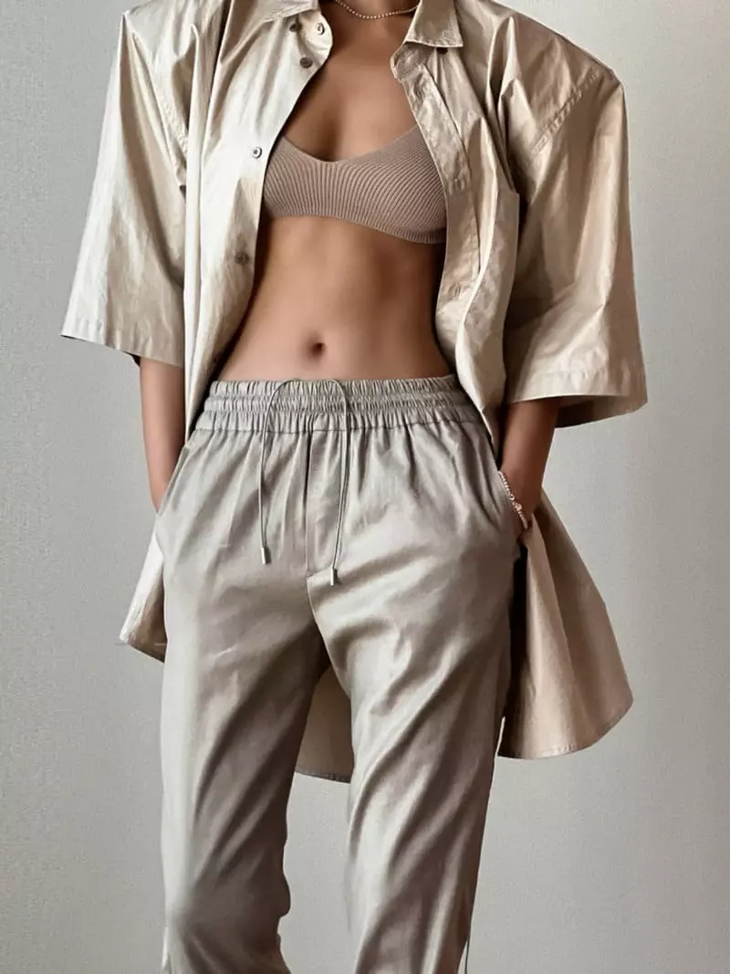 Paper Moon - Korean Women Fashion - #momslook - Knit Bralet Top - 9