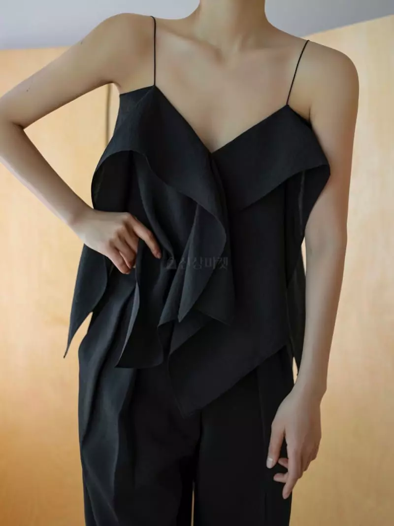 Paper Moon - Korean Women Fashion - #momslook - Frill Ruffle Blouse - 12