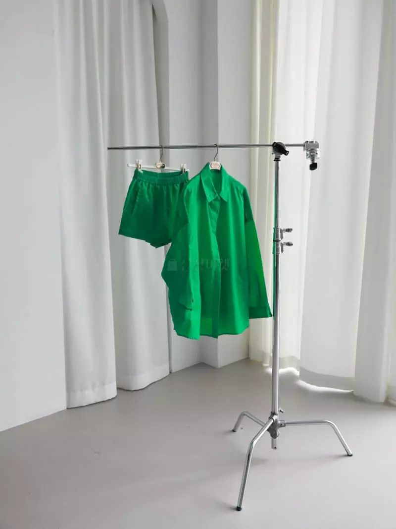 Paper Moon - Korean Women Fashion - #momslook - Shiny Oversize Shirt Jacket - 10