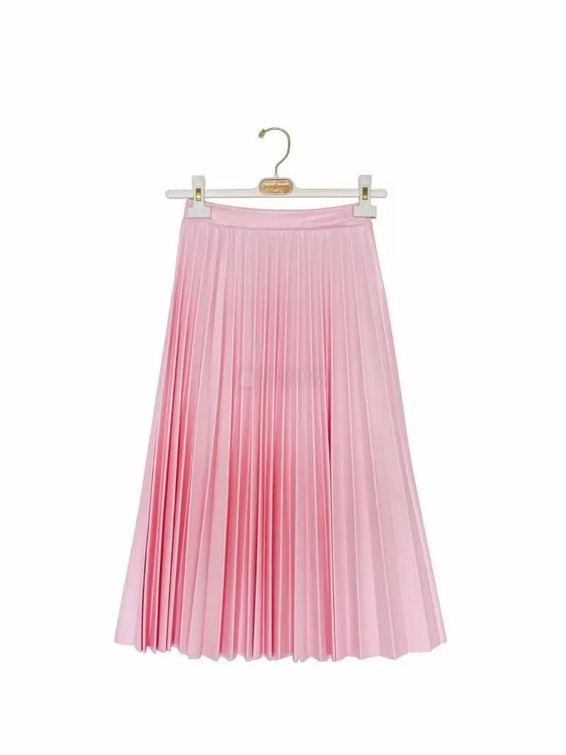 Paper Moon - Korean Women Fashion - #womensfashion - Leather Plare Skirt - 4