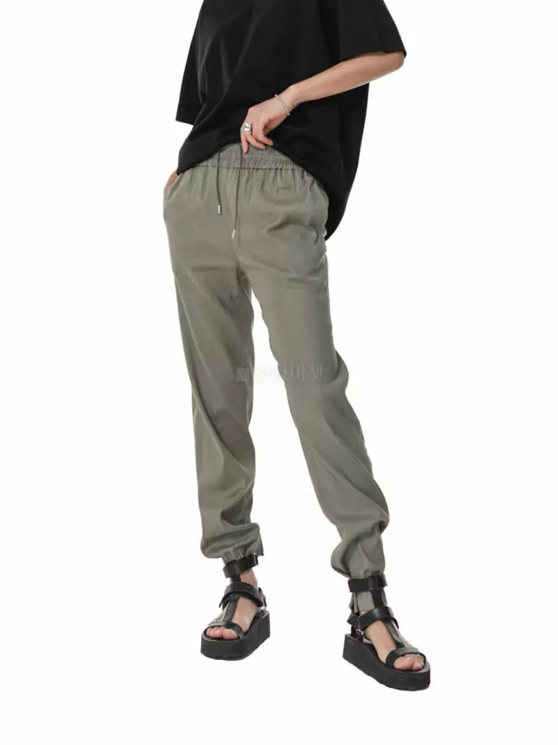 Paper Moon - Korean Women Fashion - #romanticstyle - Banding Pants - 11