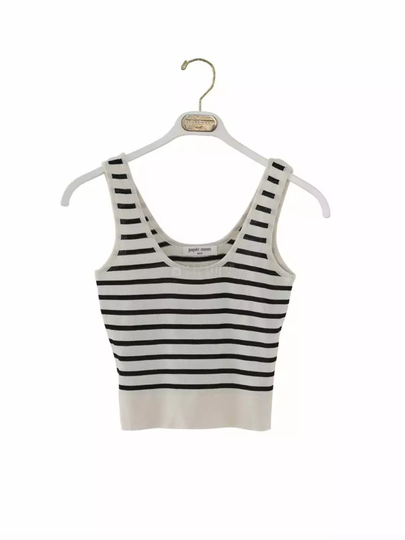 Paper Moon - Korean Women Fashion - #romanticstyle - Crop Tank Top - 8