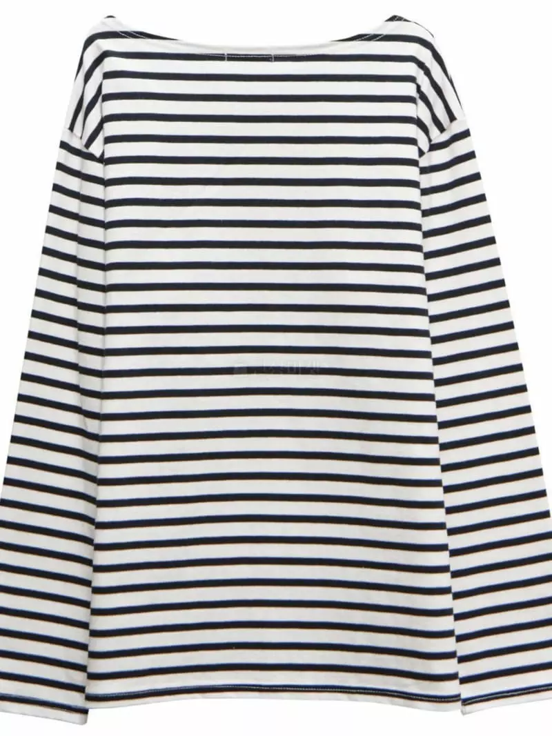 Paper Moon - Korean Women Fashion - #restrostyle - Vivid Stripes Tee - 4