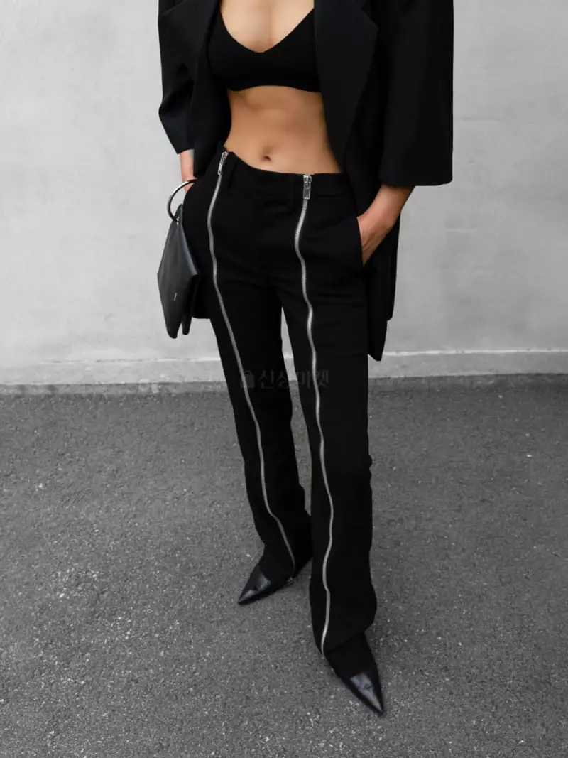 Paper Moon - Korean Women Fashion - #vintageinspired - Luxe Waist Trouser - 10
