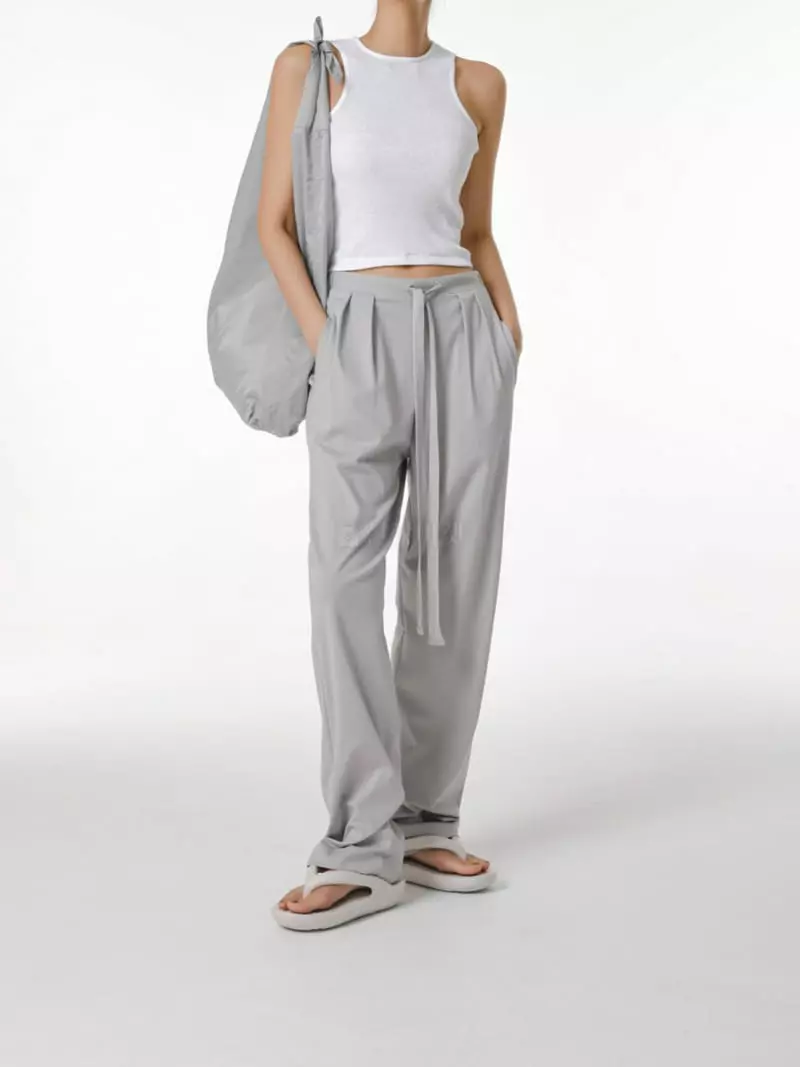 Paper Moon - Korean Women Fashion - #vintageinspired - Two Pintuck Trouser - 8