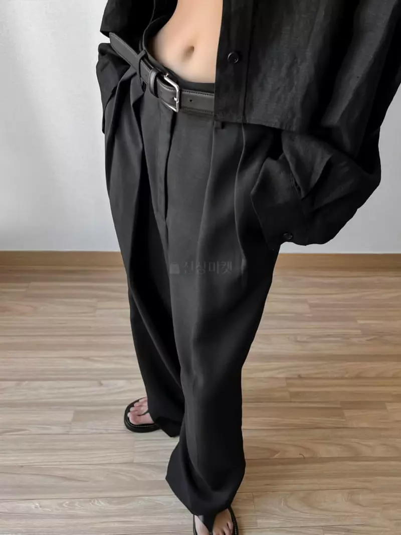Paper Moon - Korean Women Fashion - #vintageinspired - Classic Buckle Belt - 2