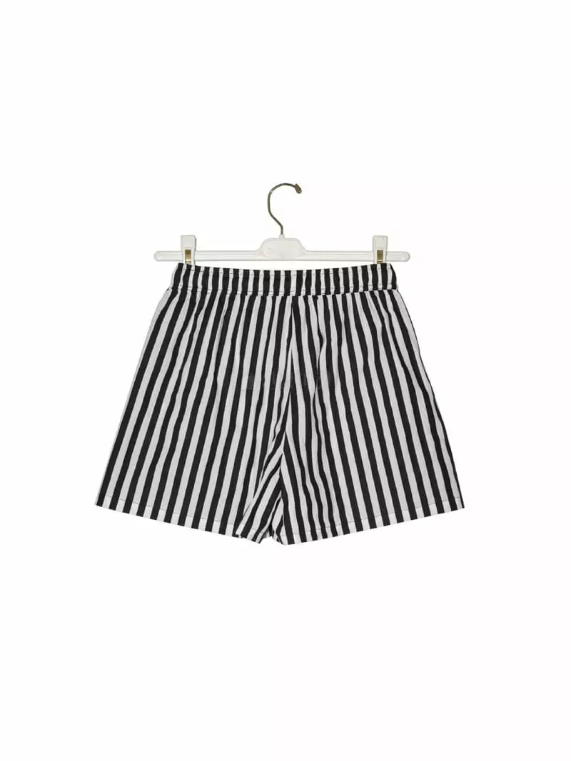 Paper Moon - Korean Women Fashion - #womensfashion - Classic Stripes Shorts - 9