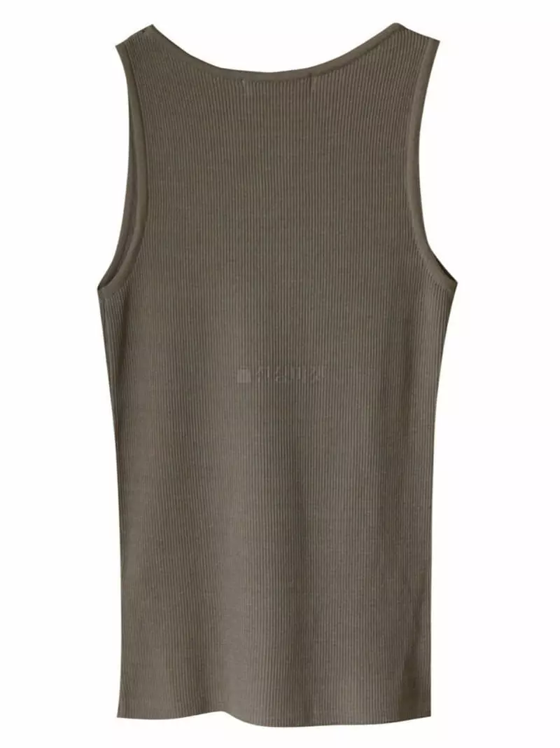 Paper Moon - Korean Women Fashion - #momslook - Rib Tank Sleeveless Knit - 4