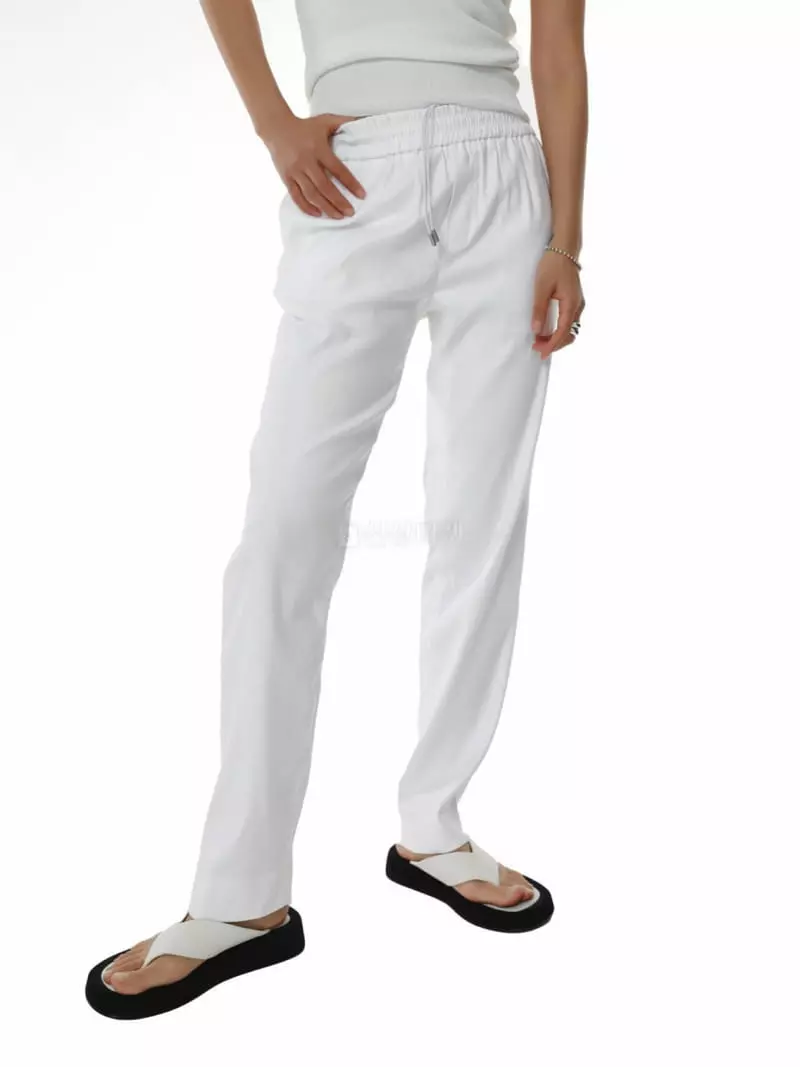 Paper Moon - Korean Women Fashion - #womensfashion - Banding Pants - 2