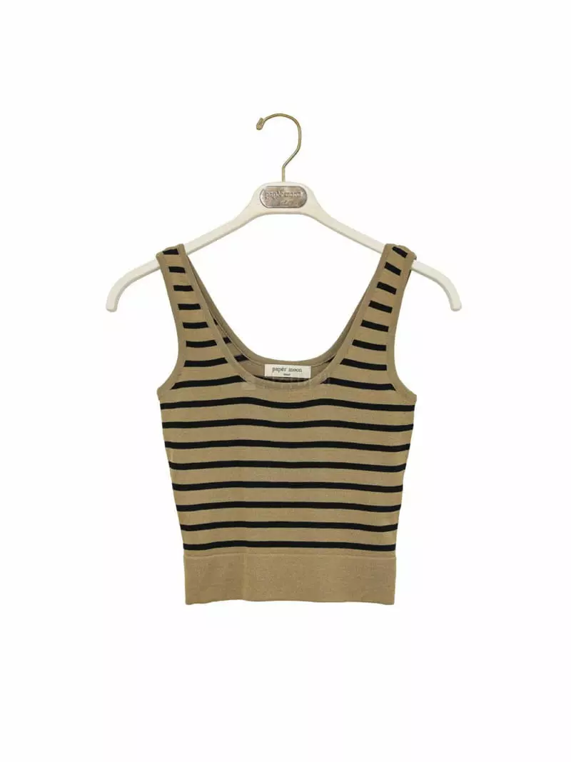 Paper Moon - Korean Women Fashion - #womensfashion - Crop Tank Top - 3