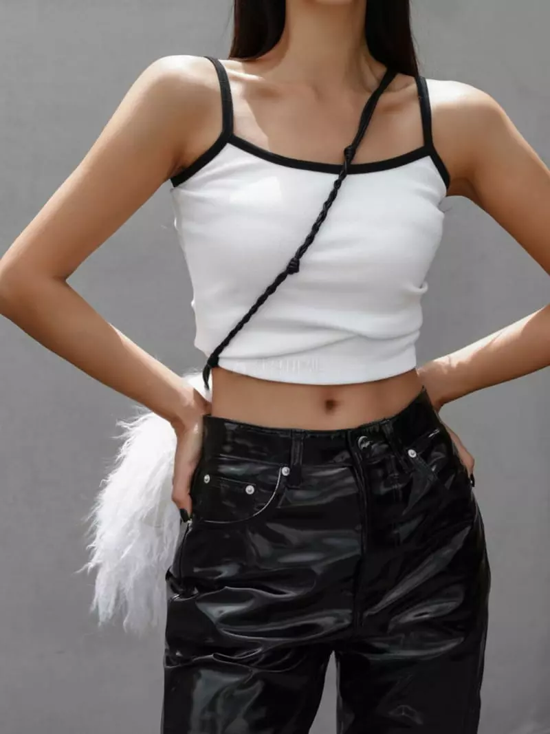 Paper Moon - Korean Women Fashion - #womensfashion - Color Point Sleeveless - 12
