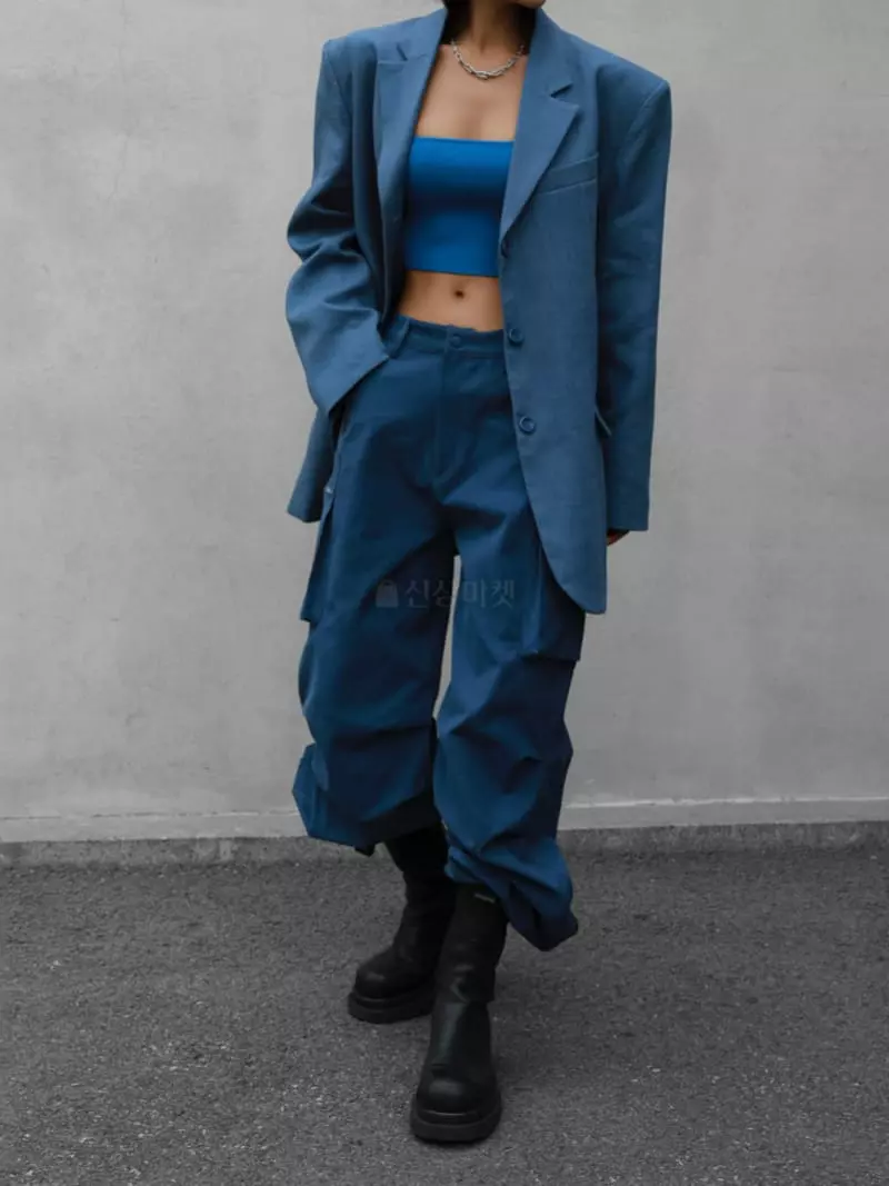 Paper Moon - Korean Women Fashion - #momslook - Heavy Trouser - 4