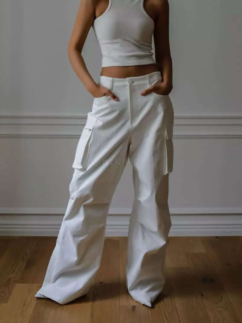 Paper Moon - Korean Women Fashion - #womensfashion - Heavy Trouser - 6