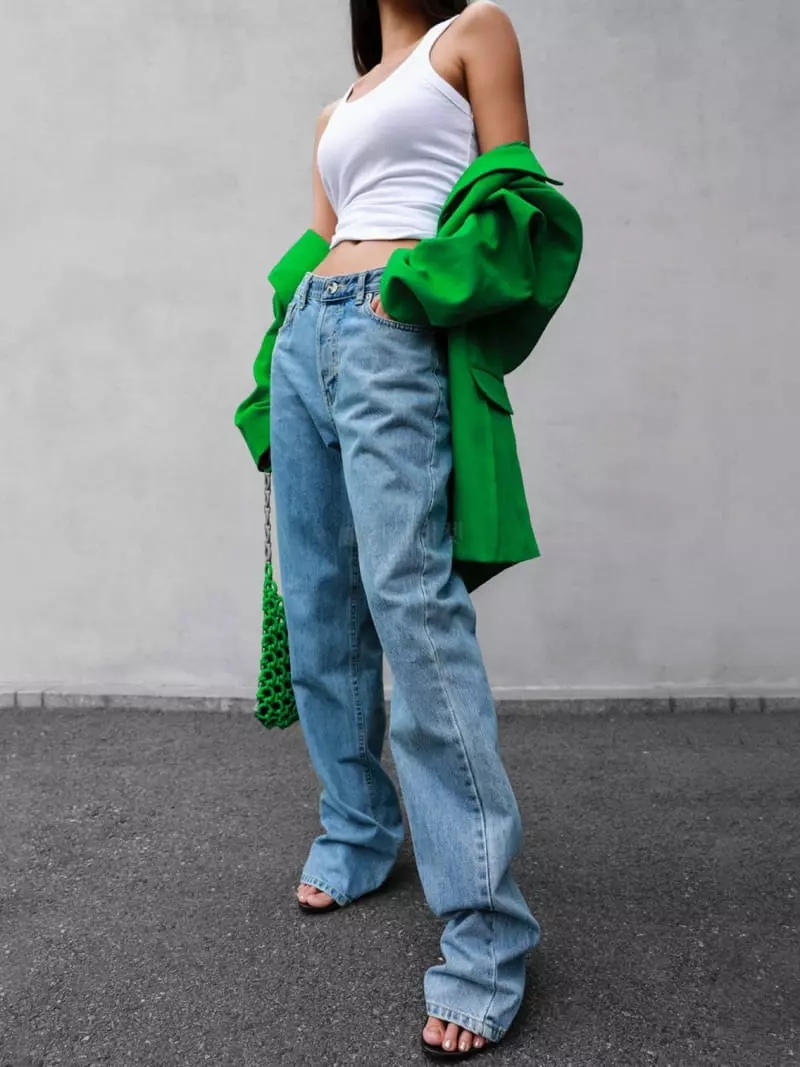 Paper Moon - Korean Women Fashion - #womensfashion - Length Jeans