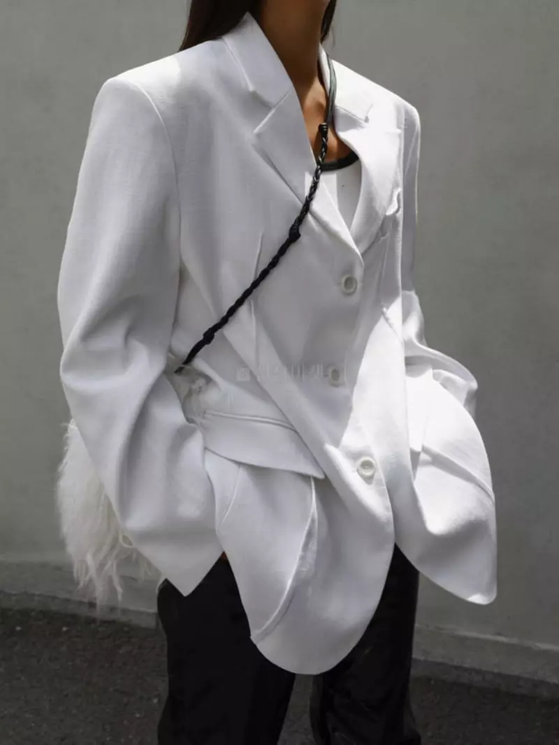 Paper Moon - Korean Women Fashion - #womensfashion - Pintuck Jacket - 6