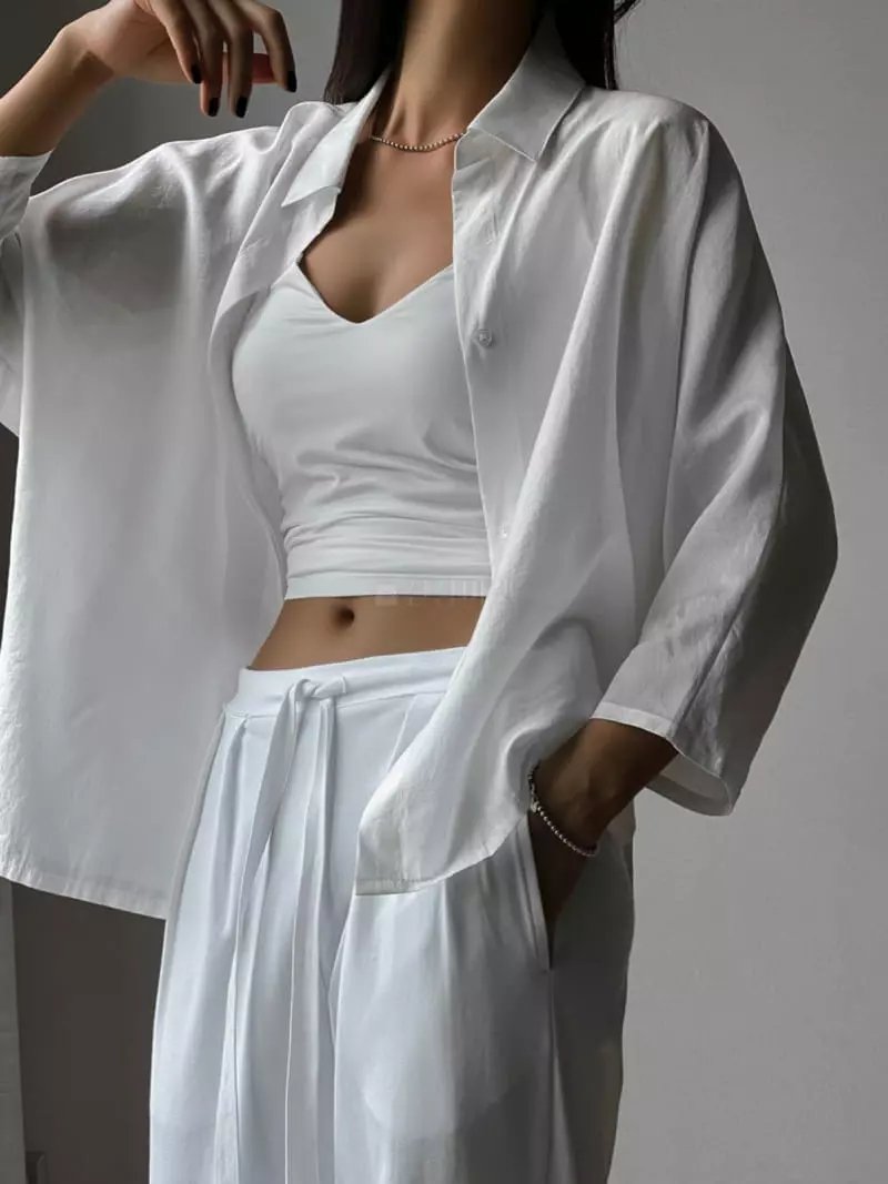 Paper Moon - Korean Women Fashion - #womensfashion - Button Shirt - 2