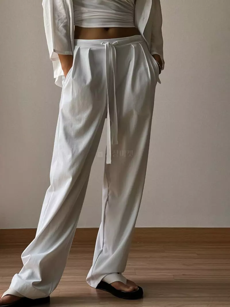 Paper Moon - Korean Women Fashion - #womensfashion - Two Pintuck Trouser