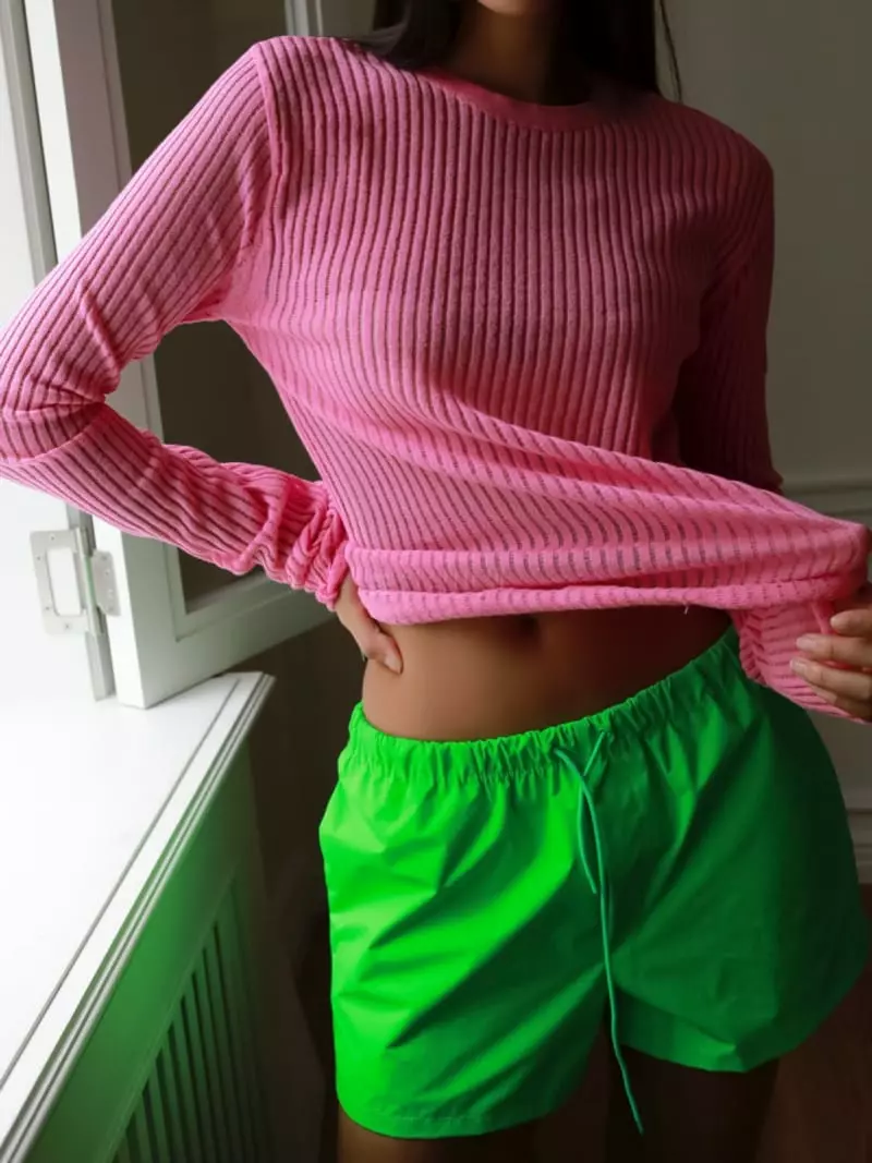 Paper Moon - Korean Women Fashion - #womensfashion - Due Nylon Shorts - 6