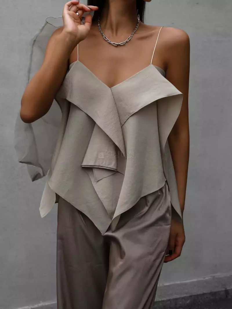 Paper Moon - Korean Women Fashion - #womensfashion - Frill Ruffle Blouse - 9