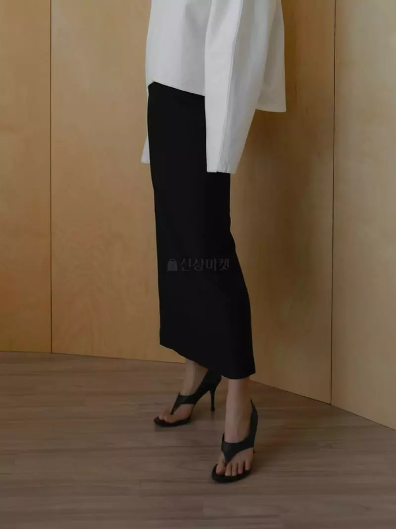 Paper Moon - Korean Women Fashion - #womensfashion - Maxy Length Pencil Line Skirt - 2