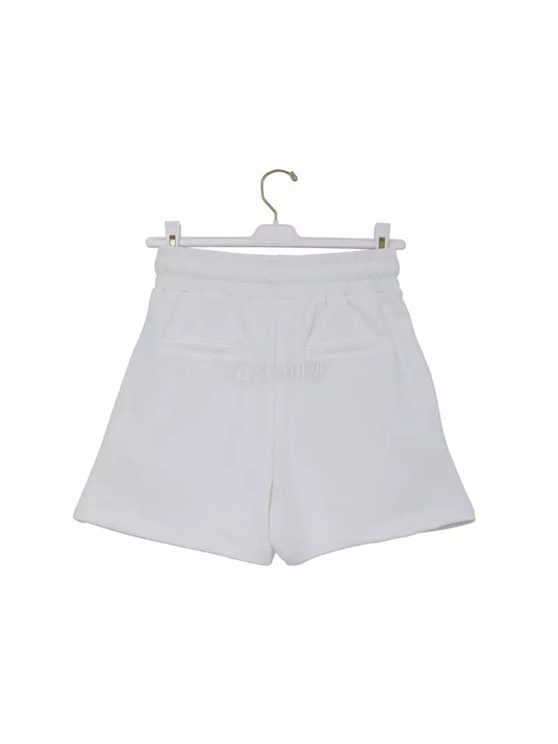 Paper Moon - Korean Women Fashion - #momslook - Two Tuck Sweat Shorts - 4