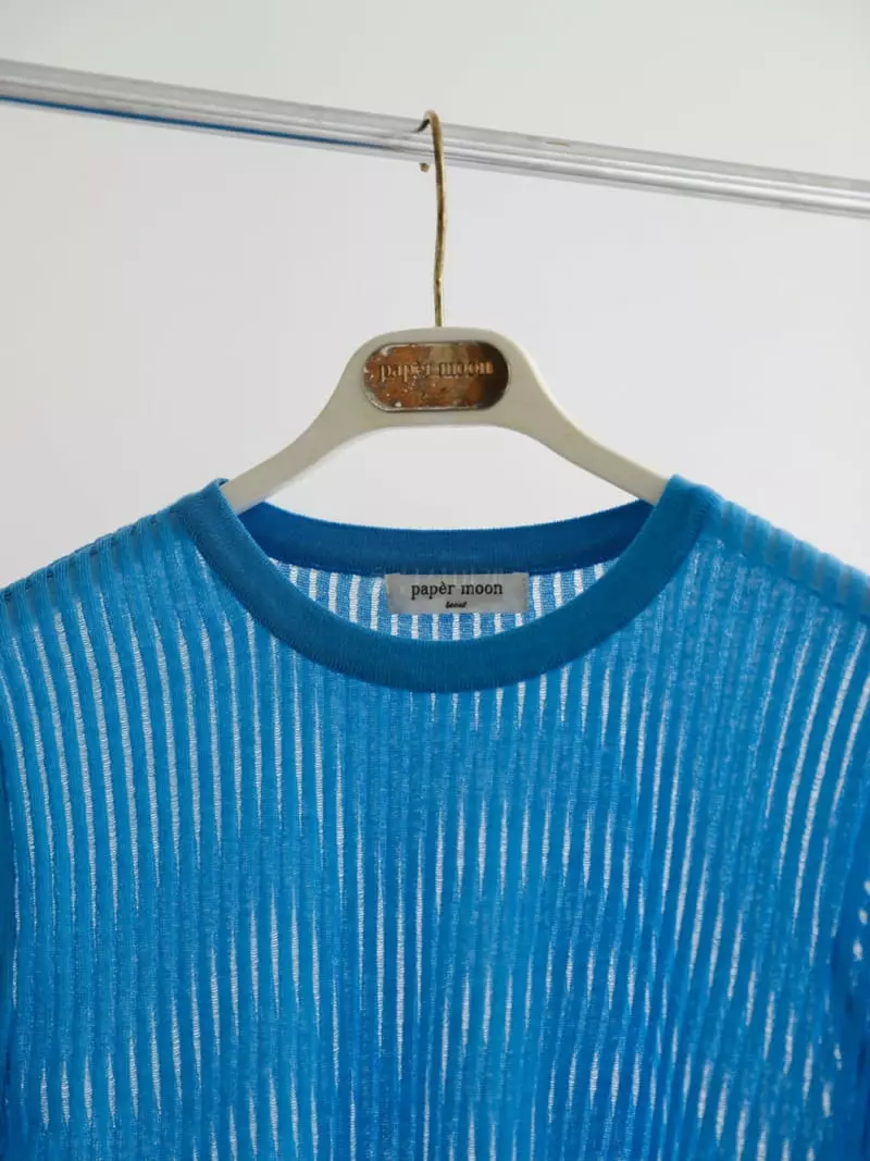 Paper Moon - Korean Women Fashion - #womensfashion - Rib Long Sleeves Knit - 10