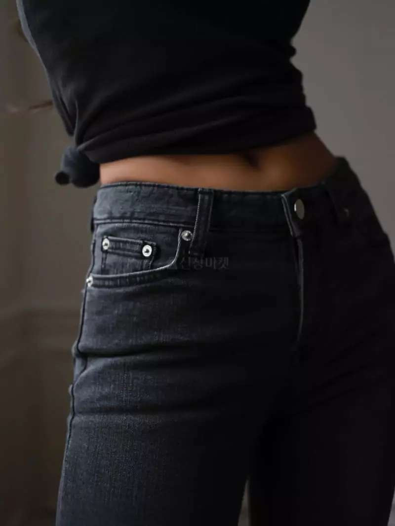 Paper Moon - Korean Women Fashion - #womensfashion - Wished Black Striaght Jeans - 3