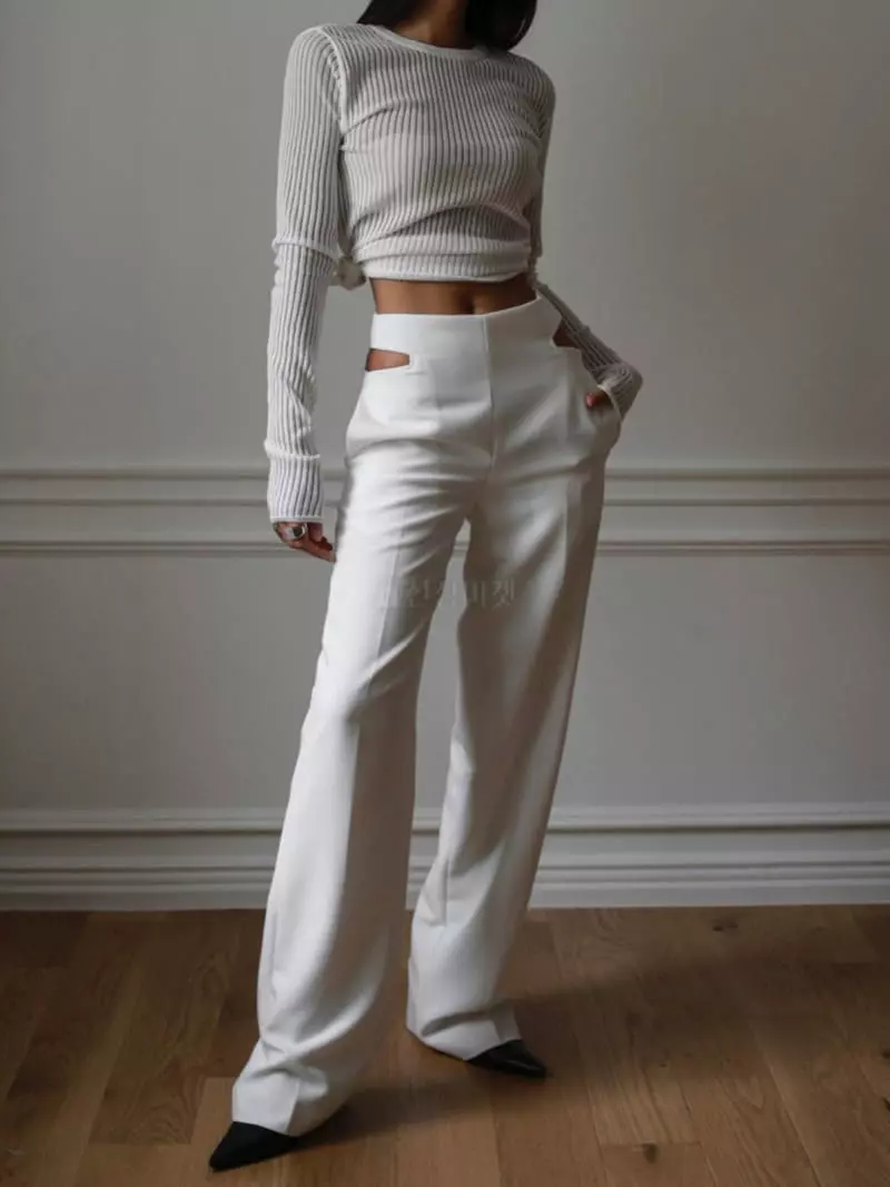 Paper Moon - Korean Women Fashion - #womensfashion - Waist Split Plare Jacket - 2