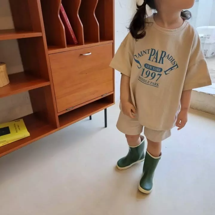 Paul & J - Korean Children Fashion - #Kfashion4kids - Paradise Top Bottom Set - 6