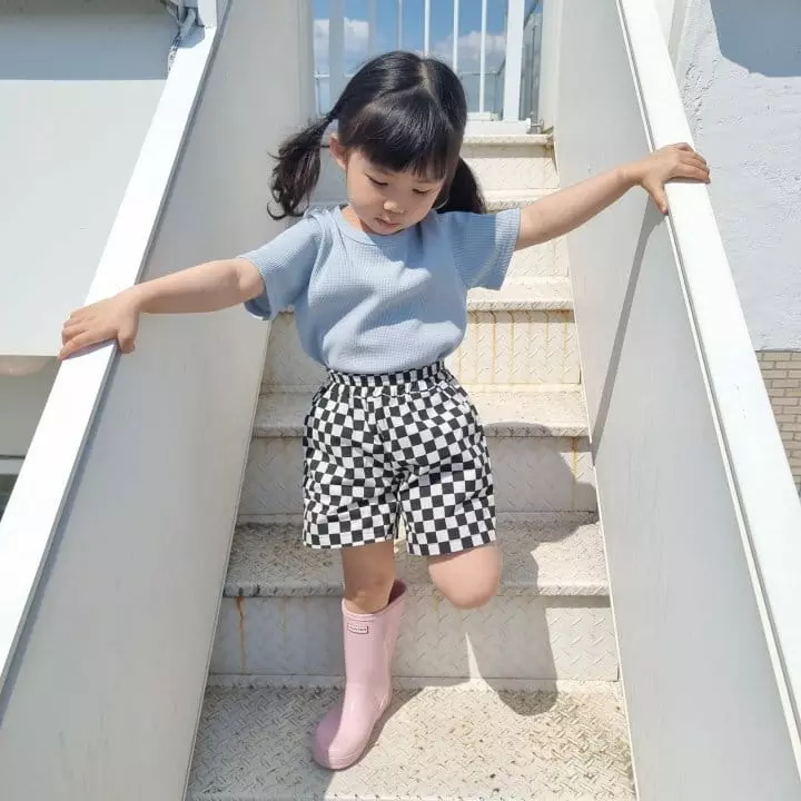 Paul & J - Korean Children Fashion - #Kfashion4kids - Chess Shorts - 11