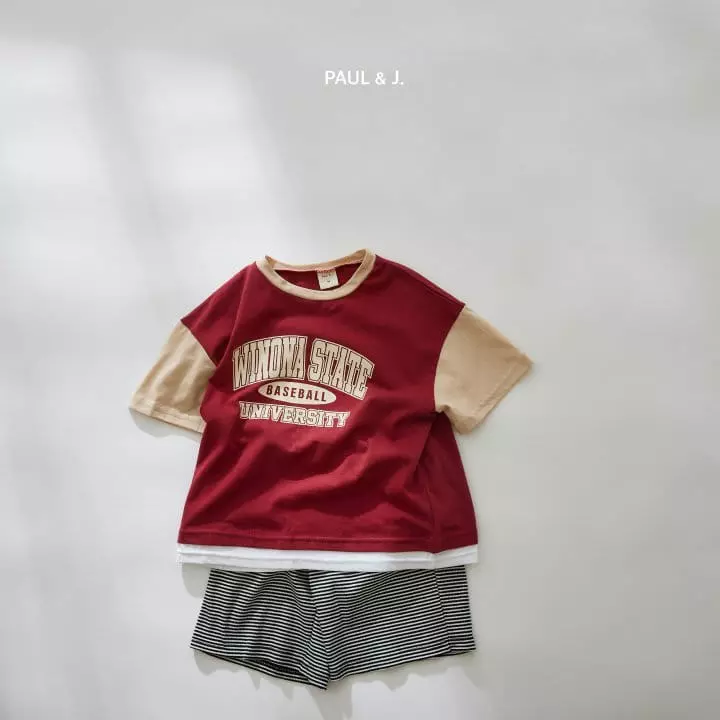 Paul & J - Korean Children Fashion - #Kfashion4kids - We No Layered Tee - 5