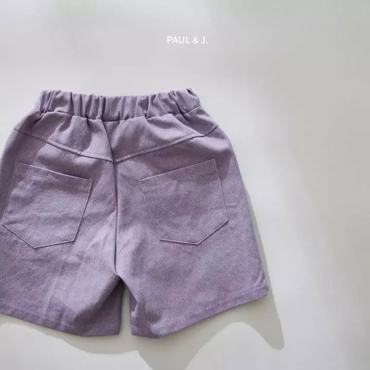 Paul & J - Korean Children Fashion - #prettylittlegirls - Butter Denim Shorts - 4