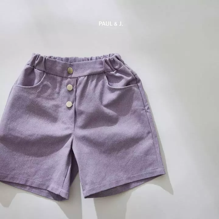 Paul & J - Korean Children Fashion - #childofig - Butter Denim Shorts - 5