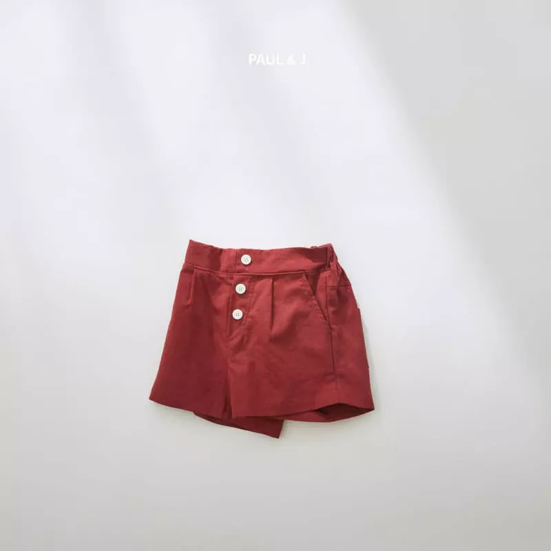 Paul & J - Korean Children Fashion - #childofig - Kale Linen Shorts - 5
