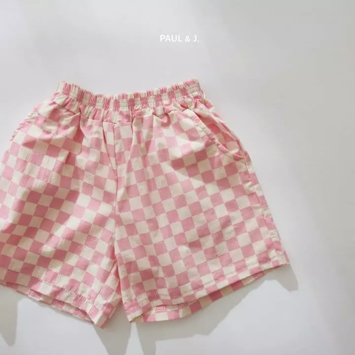 Paul & J - Korean Children Fashion - #childofig - Chess Shorts - 4