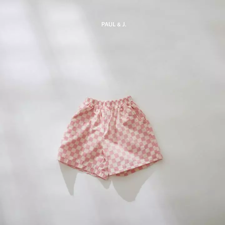 Paul & J - Korean Children Fashion - #designkidswear - Chess Shorts - 5