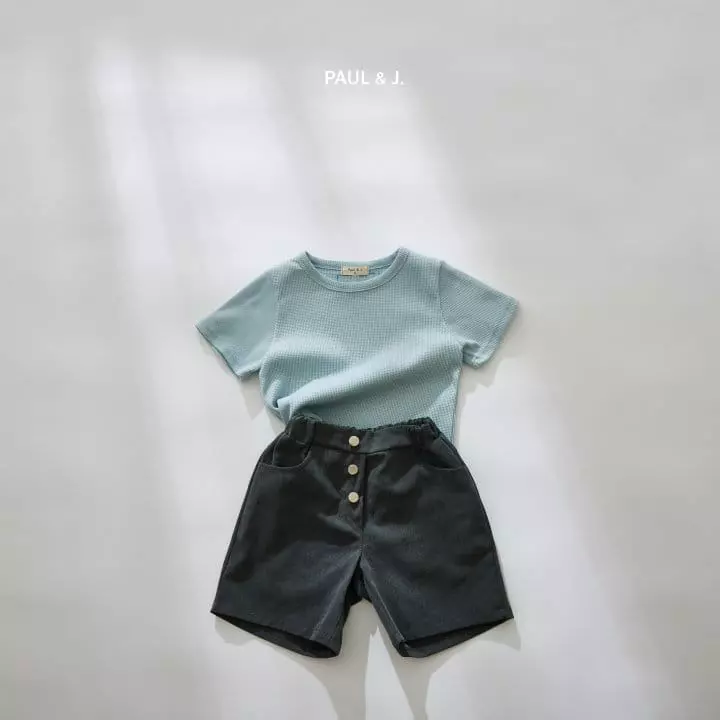 Paul & J - Korean Children Fashion - #discoveringself - Butter Denim Shorts - 8