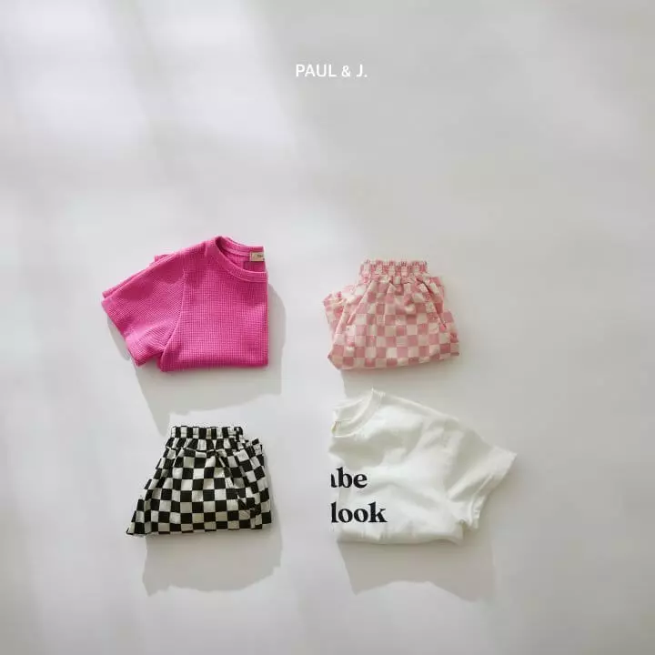 Paul & J - Korean Children Fashion - #discoveringself - Chess Shorts - 6