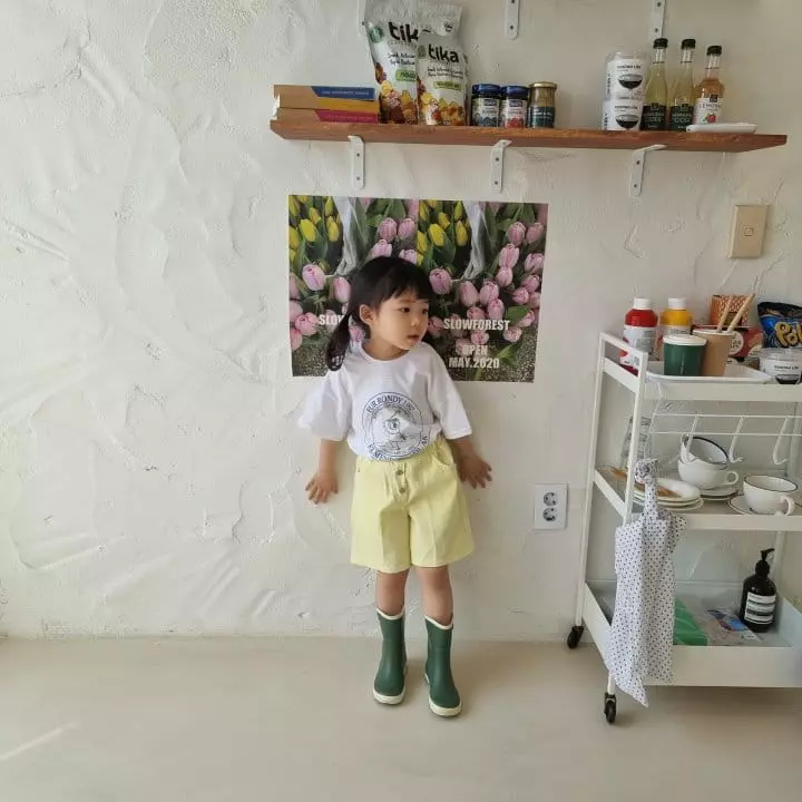 Paul & J - Korean Children Fashion - #fashionkids - Butter Denim Shorts - 9