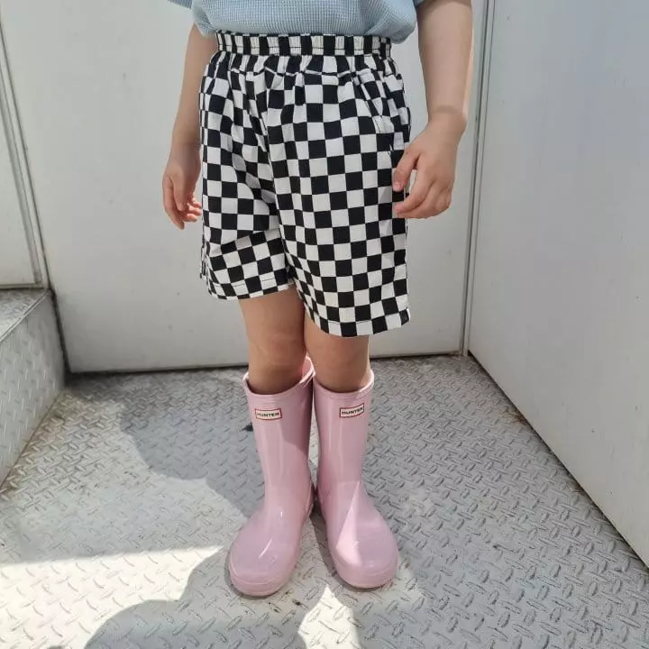Paul & J - Korean Children Fashion - #fashionkids - Chess Shorts - 7
