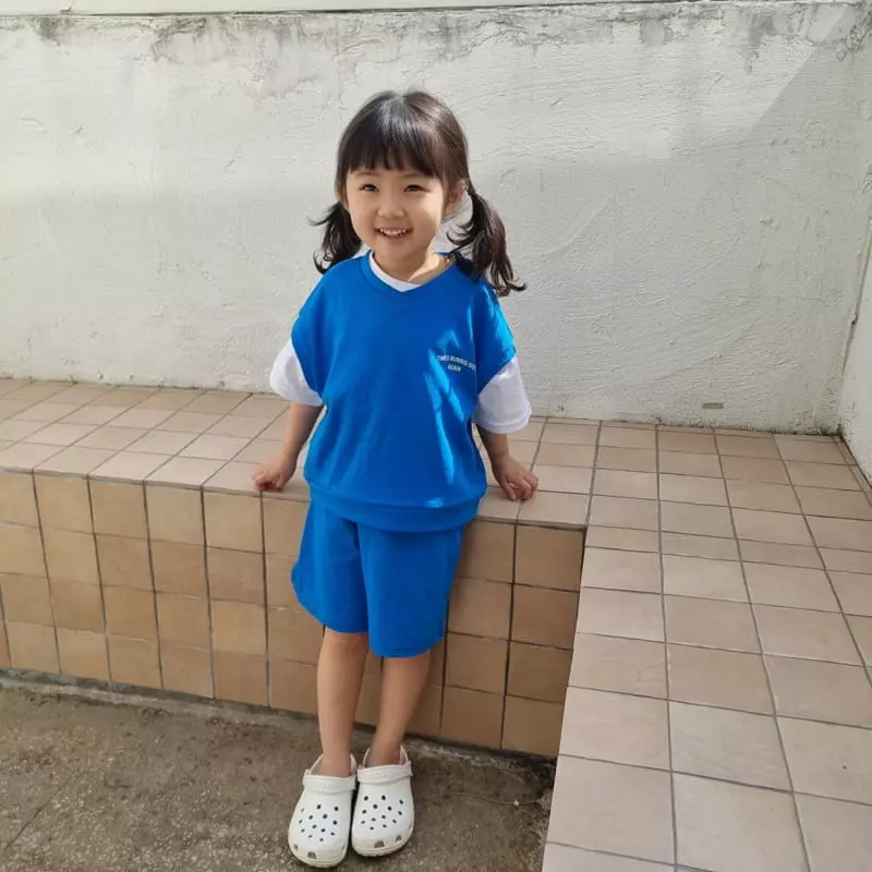 Paul & J - Korean Children Fashion - #fashionkids - Running Top Bottom Set - 10