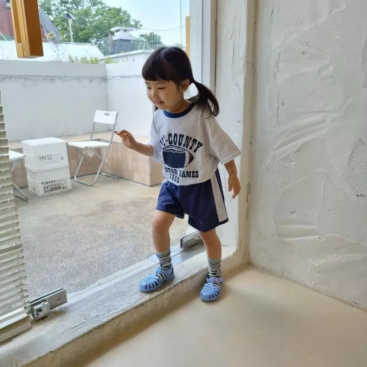 Paul & J - Korean Children Fashion - #kidsshorts - Gaming Top Bottom Set - 2
