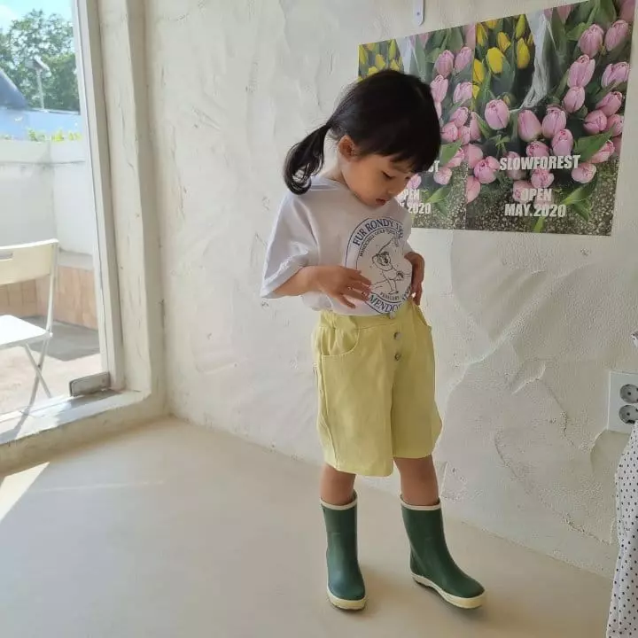 Paul & J - Korean Children Fashion - #kidsshorts - Butter Denim Shorts - 10