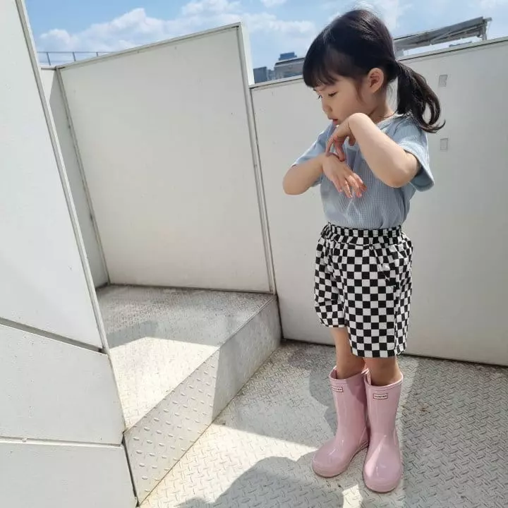 Paul & J - Korean Children Fashion - #kidsshorts - Chess Shorts - 8
