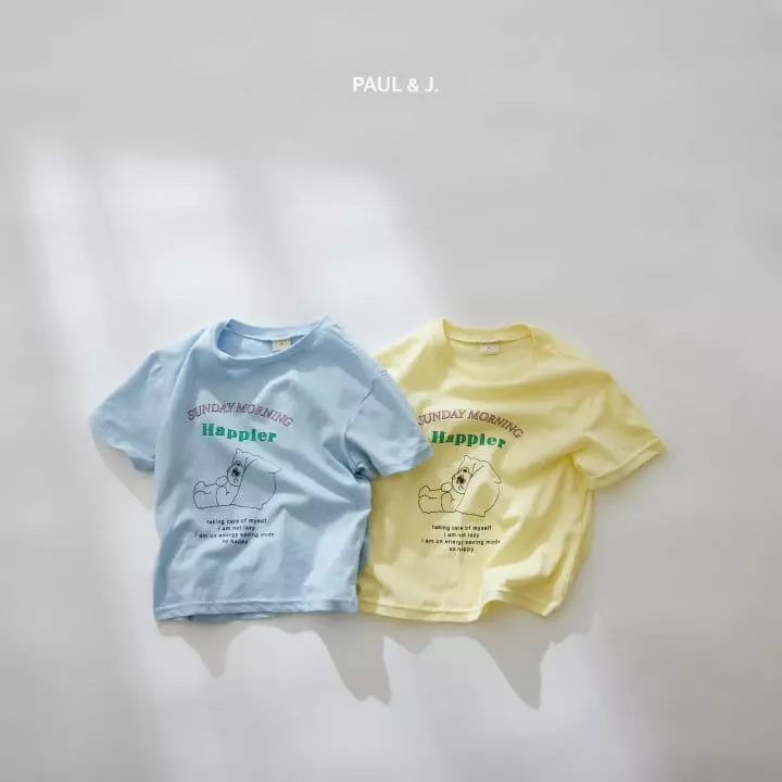 Paul & J - Korean Children Fashion - #kidsshorts - Sunday Tee
