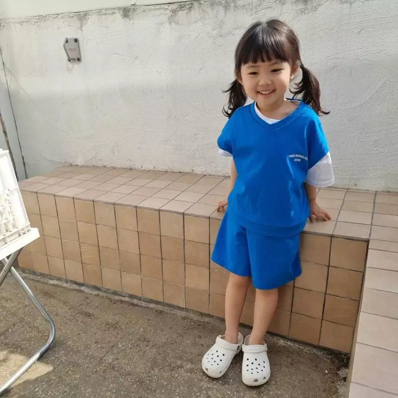 Paul & J - Korean Children Fashion - #kidsshorts - Running Top Bottom Set - 11