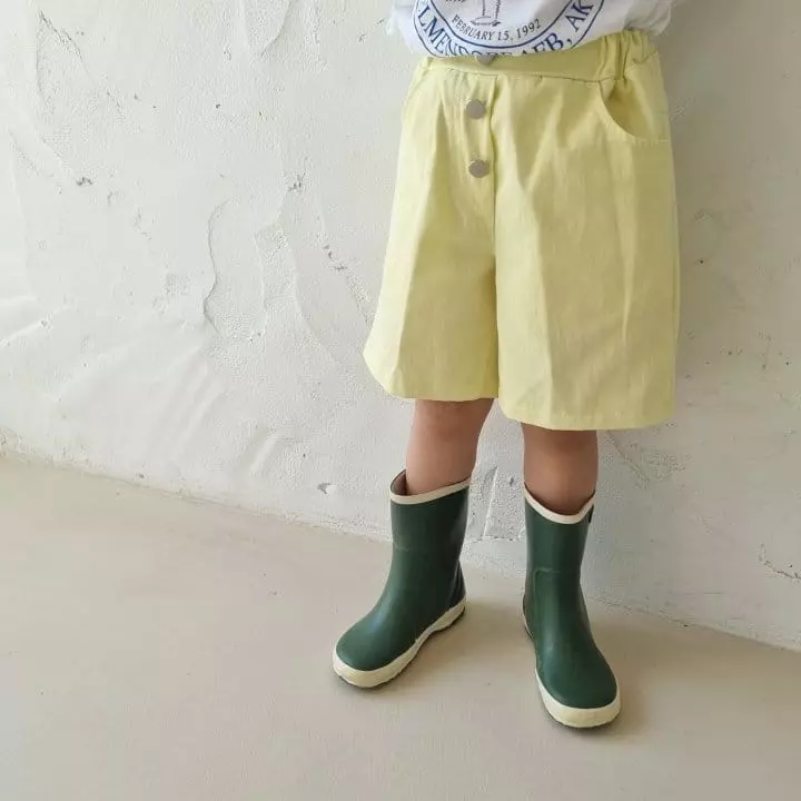 Paul & J - Korean Children Fashion - #kidsstore - Butter Denim Shorts - 11