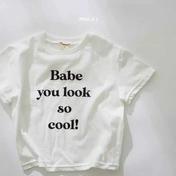 Paul & J - Korean Children Fashion - #kidsshorts - Baby Tee - 4