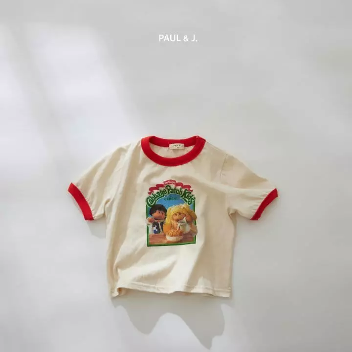 Paul & J - Korean Children Fashion - #kidsstore - Cabbage Tee