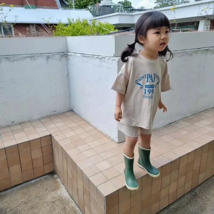 Paul & J - Korean Children Fashion - #kidzfashiontrend - Paradise Top Bottom Set - 5